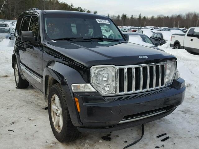 1J8GN58K99W532398 - 2009 JEEP LIBERTY LI BLACK photo 1