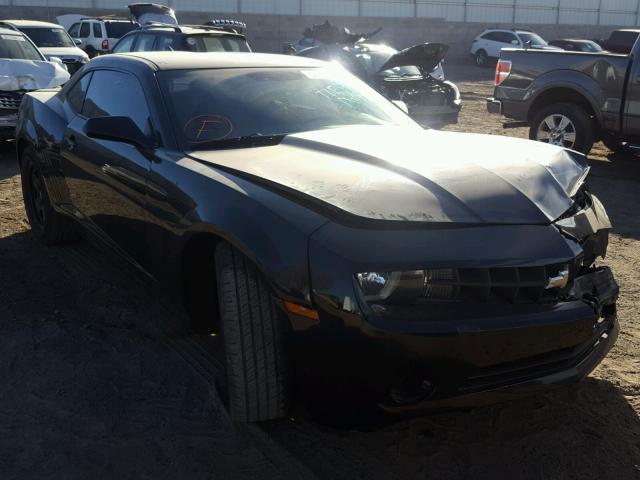 2G1FA1E34C9143763 - 2012 CHEVROLET CAMARO LS BLACK photo 1