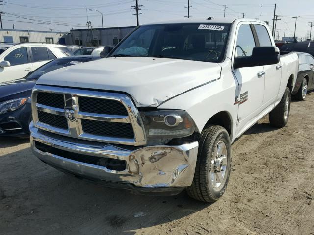 3C6UR5DL8EG129588 - 2014 RAM 2500 SLT WHITE photo 2