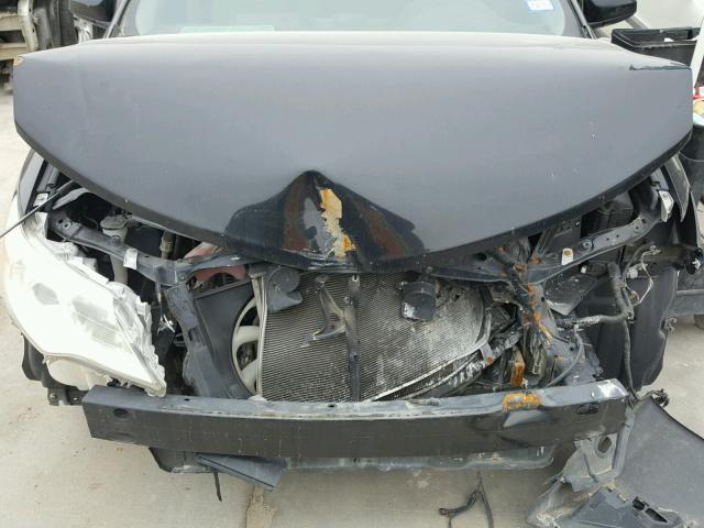 4T4BF1FK8CR166237 - 2012 TOYOTA CAMRY BASE BLACK photo 7