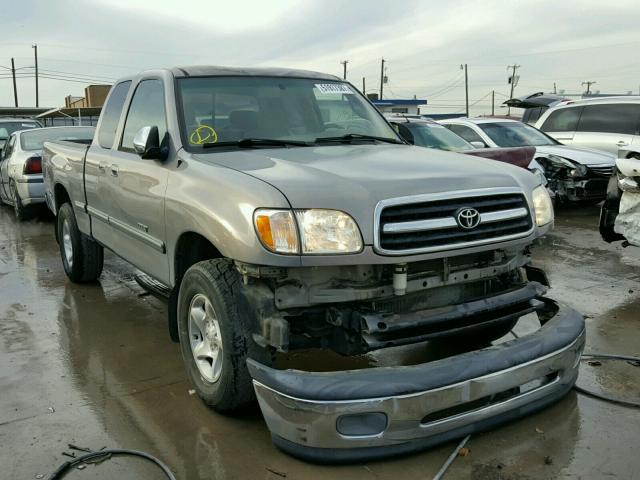 5TBRN34192S317085 - 2002 TOYOTA TUNDRA ACC GRAY photo 1