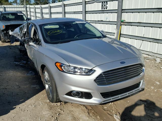 3FA6P0K99ER304099 - 2014 FORD FUSION TIT SILVER photo 1