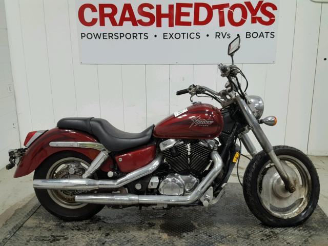 1HFSC4302YA000953 - 2000 HONDA VT1100 C2 MAROON photo 1