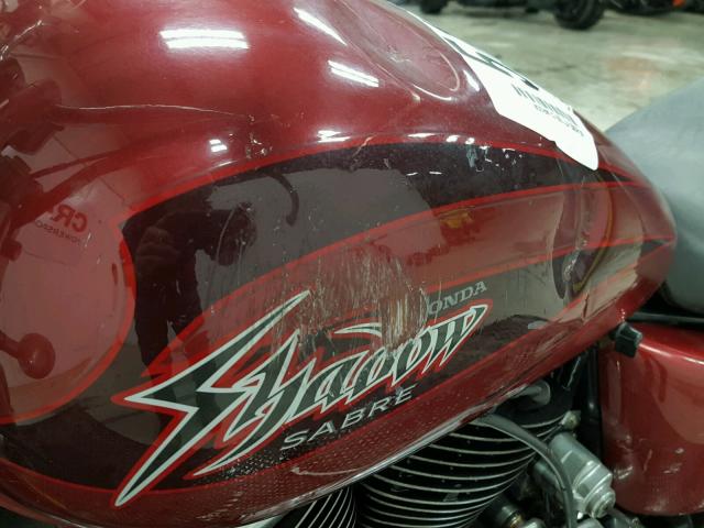 1HFSC4302YA000953 - 2000 HONDA VT1100 C2 MAROON photo 10