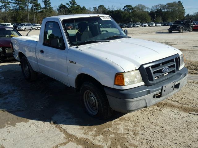 1FTYR10D94PA90862 - 2004 FORD RANGER WHITE photo 1