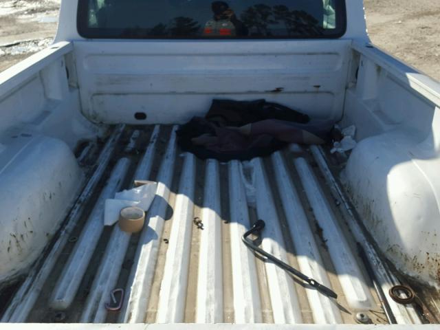 1FTYR10D94PA90862 - 2004 FORD RANGER WHITE photo 6