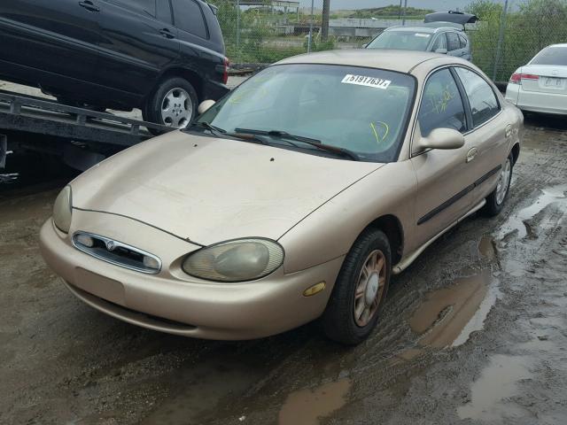 1MELM50U4VA611408 - 1997 MERCURY SABLE GS TAN photo 2