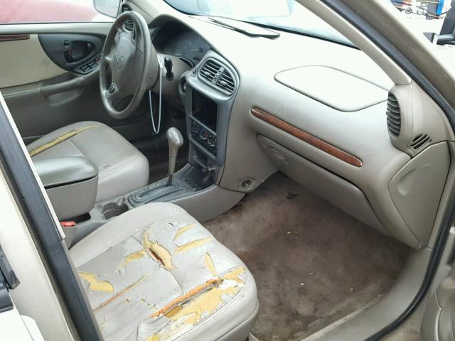 1G3NG52JXX6316663 - 1999 OLDSMOBILE CUTLASS GL GOLD photo 5