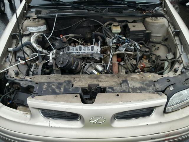 1G3NG52JXX6316663 - 1999 OLDSMOBILE CUTLASS GL 金色 照片 7