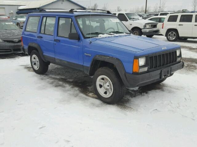 1J4FT68SXTL145800 - 1996 JEEP CHEROKEE S BLUE photo 1