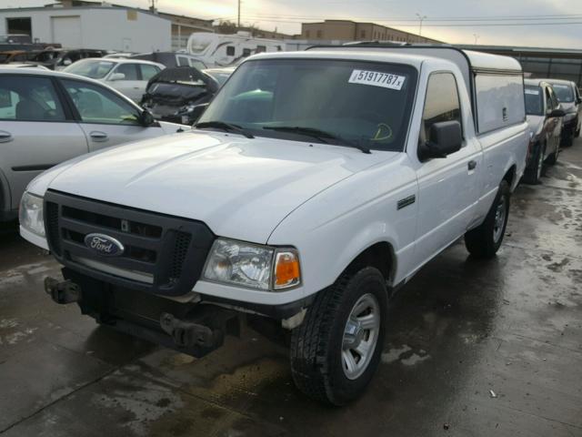 1FTKR1AD9BPB09895 - 2011 FORD RANGER WHITE photo 2