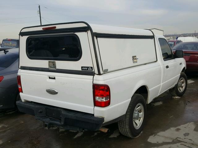 1FTKR1AD9BPB09895 - 2011 FORD RANGER WHITE photo 4