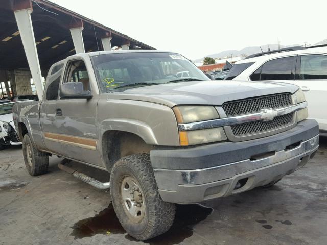 1GCHK29U23E357007 - 2003 CHEVROLET SILVERADO GRAY photo 1