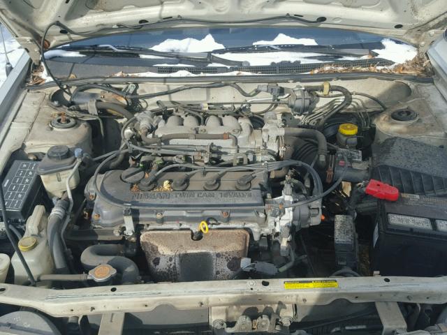 3N1AB41D3WL050025 - 1998 NISSAN SENTRA XE SILVER photo 7