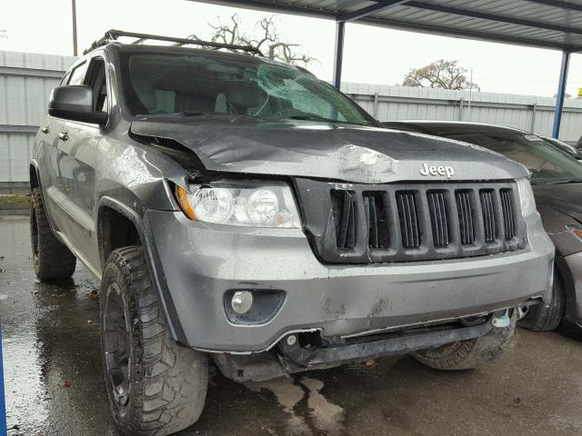 1C4RJFAT3CC152101 - 2012 JEEP GRAND CHER GRAY photo 1