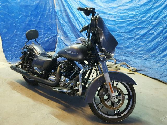 1HD1KRM14EB687046 - 2014 HARLEY-DAVIDSON FLHXS STRE GRAY photo 1