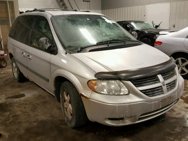 1D4GP45R45B222709 - 2005 DODGE CARAVAN SX GRAY photo 1