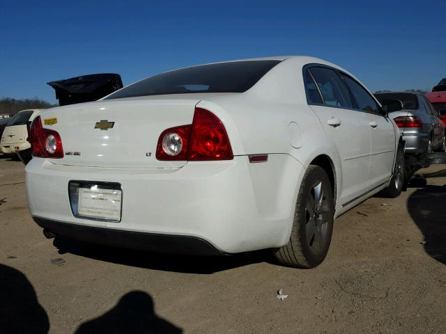 1G1ZH57B894238228 - 2009 CHEVROLET MALIBU 1LT WHITE photo 4