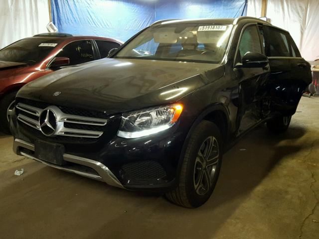 WDC0G4KB0GF094352 - 2016 MERCEDES-BENZ GLC 300 4M BLACK photo 2