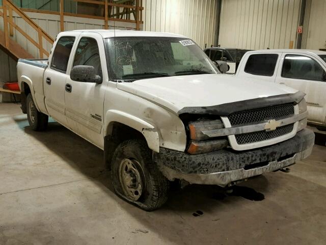 1GCHK23114F146911 - 2004 CHEVROLET SILVERADO WHITE photo 1