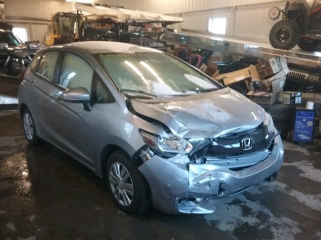 JHMGK5H5XHS006568 - 2017 HONDA FIT LX SILVER photo 1