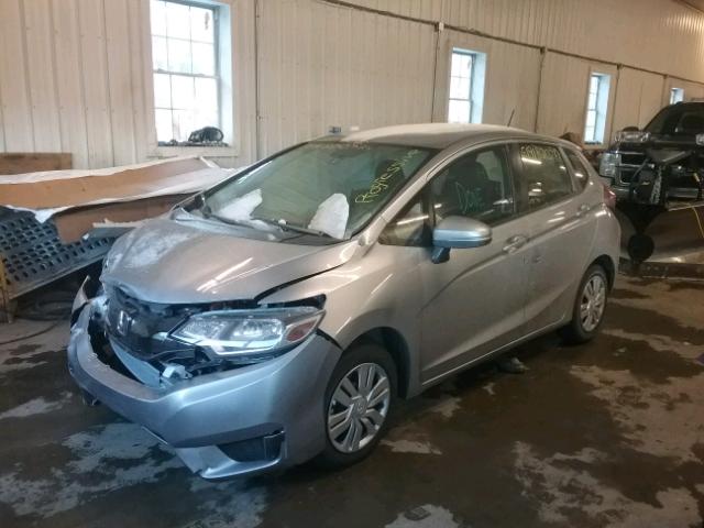 JHMGK5H5XHS006568 - 2017 HONDA FIT LX SILVER photo 2