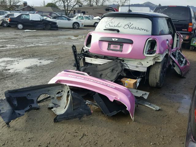 WMWXP7C52F2A40720 - 2015 MINI COOPER S PINK photo 4