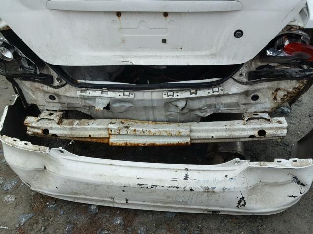 1HGEM21901L107389 - 2001 HONDA CIVIC SI WHITE photo 9