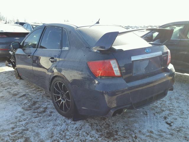 JF1GV8J65BL513608 - 2011 SUBARU IMPREZA WR BLUE photo 3