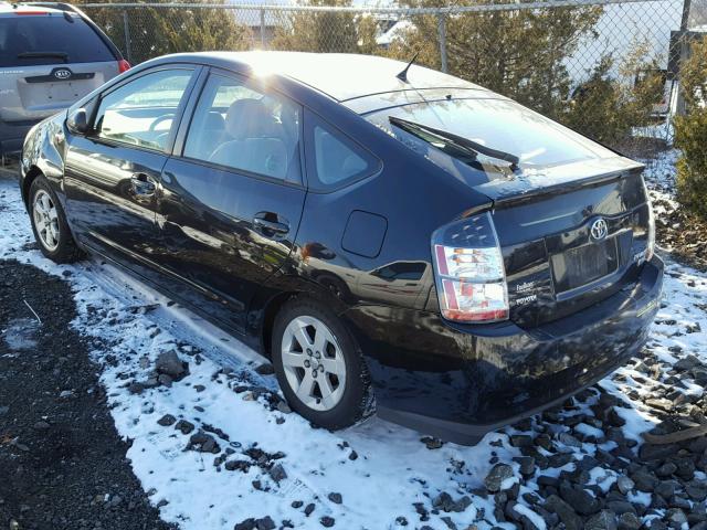 JTDKB20U340097962 - 2004 TOYOTA PRIUS BLACK photo 3