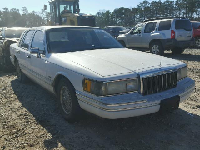 1LNLM81W4NY759273 - 1992 LINCOLN TOWN CAR E WHITE photo 1