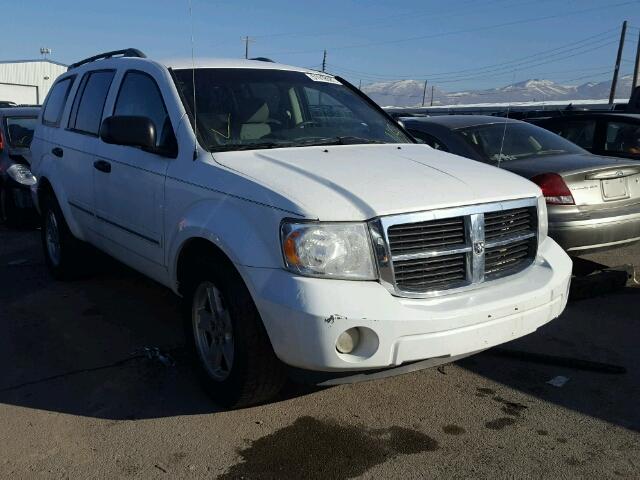 1D8HB48P89F708126 - 2009 DODGE DURANGO SL WHITE photo 1