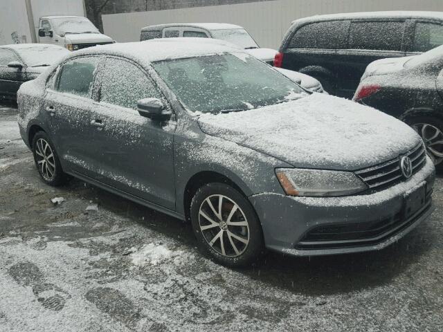 3VWDB7AJ2HM207572 - 2017 VOLKSWAGEN JETTA SE CHARCOAL photo 1