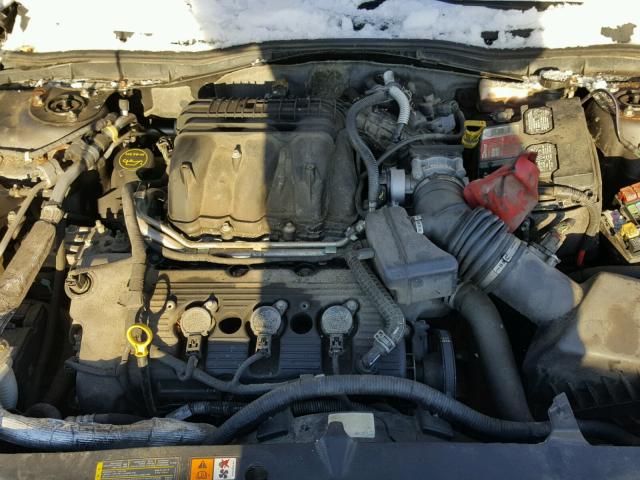 3FAHP0HG3AR423811 - 2010 FORD FUSION SE GRAY photo 7