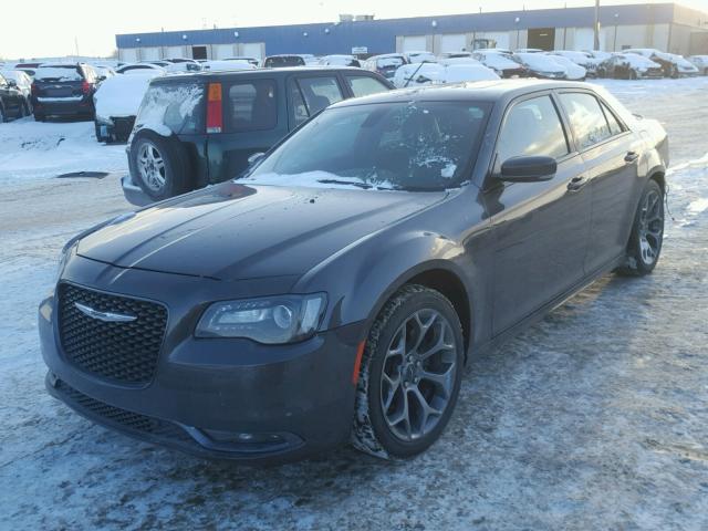 2C3CCABT8GH295103 - 2016 CHRYSLER 300 S GRAY photo 2