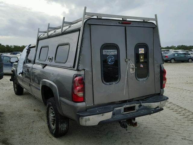 1GCHC23U86F203986 - 2006 CHEVROLET SILVERADO BROWN photo 3