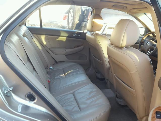 1HGCM66505A005886 - 2005 HONDA ACCORD EX BEIGE photo 6