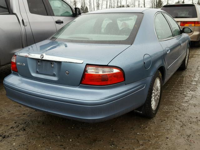 1MEHM50U85A614284 - 2005 MERCURY SABLE GS BLUE photo 4