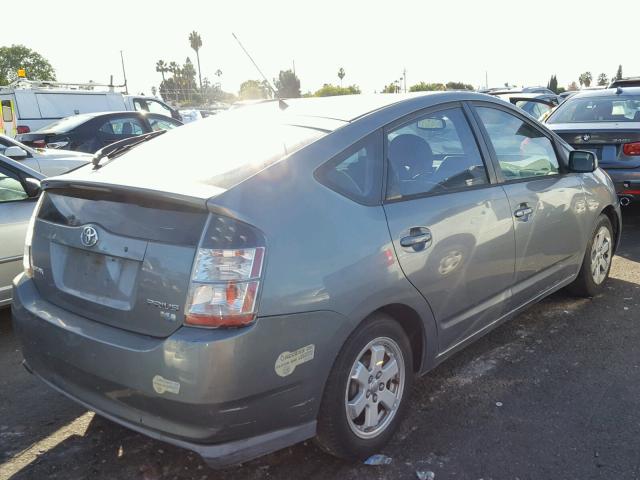 JTDKB20U953018214 - 2005 TOYOTA PRIUS GRAY photo 4