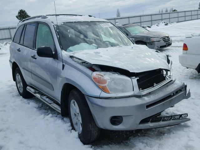 JTEHD20VX46021614 - 2004 TOYOTA RAV4 SILVER photo 1