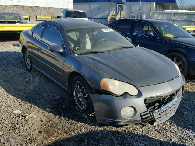 4C3AG52H74E152787 - 2004 CHRYSLER SEBRING LI CHARCOAL photo 1