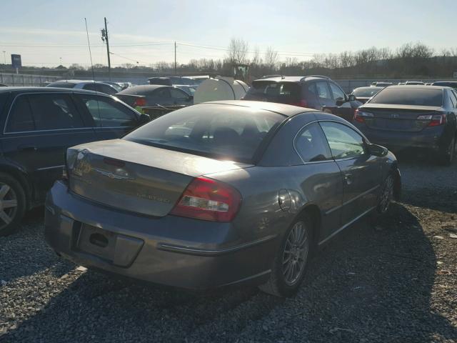 4C3AG52H74E152787 - 2004 CHRYSLER SEBRING LI CHARCOAL photo 4