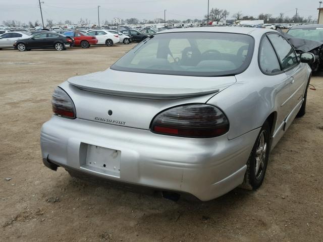 1G2WP12K82F137993 - 2002 PONTIAC GRAND PRIX SILVER photo 4