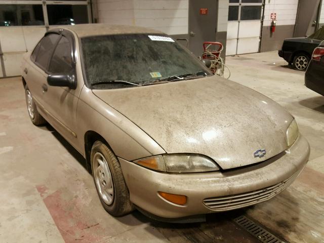 1G1JC5248X7243784 - 1999 CHEVROLET CAVALIER TAN photo 1