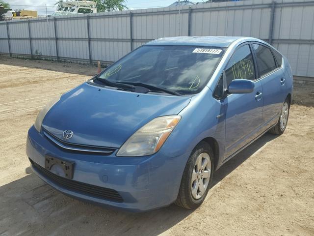 JTDKB20U667500018 - 2006 TOYOTA PRIUS BLUE photo 2