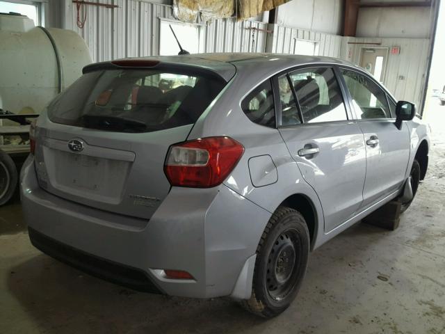 JF1GPAA63D1899378 - 2013 SUBARU IMPREZA BA SILVER photo 4