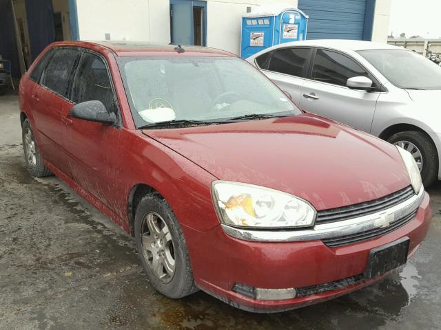 1G1ZU64874F232167 - 2004 CHEVROLET MALIBU MAX RED photo 1