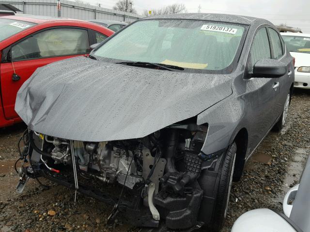 3N1AB7APXGY338091 - 2016 NISSAN SENTRA S GRAY photo 2