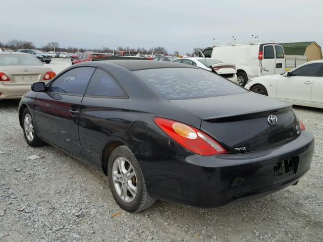 4T1CE38P65U962266 - 2005 TOYOTA CAMRY SOLA BLACK photo 3