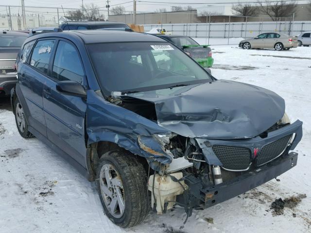 5Y2SL65806Z449426 - 2006 PONTIAC VIBE BLUE photo 2